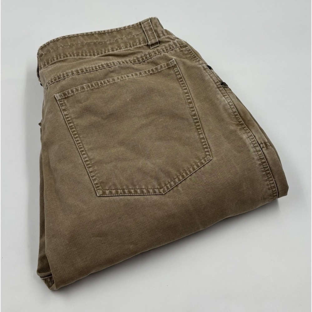 Kuhl Men's 36x30 Cotton‎ Tan Cargo Khaki Straight Leg Pants